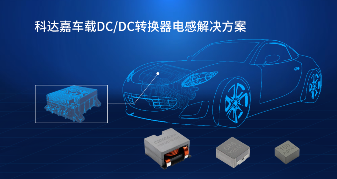 科达嘉车规级电感器 DCDC转换器解决方案 科达嘉车规级电感器 DCDC转换器解决方案